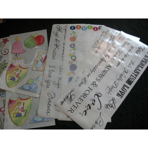 Lot of Jumbo Great Length Stickers, Playful, Gazebo Title stickers, - Picture 4 of 5